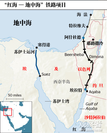 德国之声:中国竞争以色列--红海高铁项目