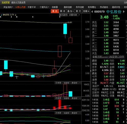 000979主力资金持续买入_中弘股份(000979)股