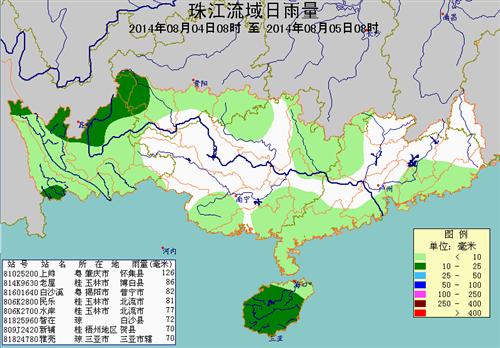 红水河上游暴雨