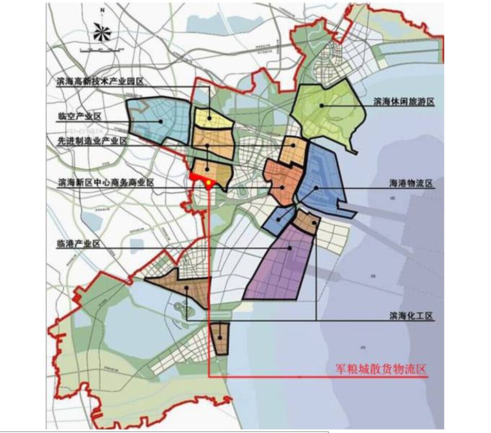 天津自贸区规划图