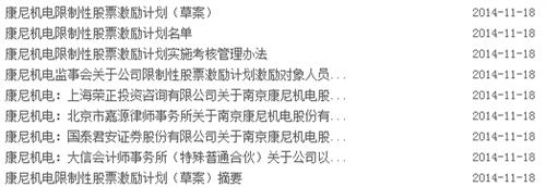 公告出来了,是股权激励,大利好!_康尼机电(603