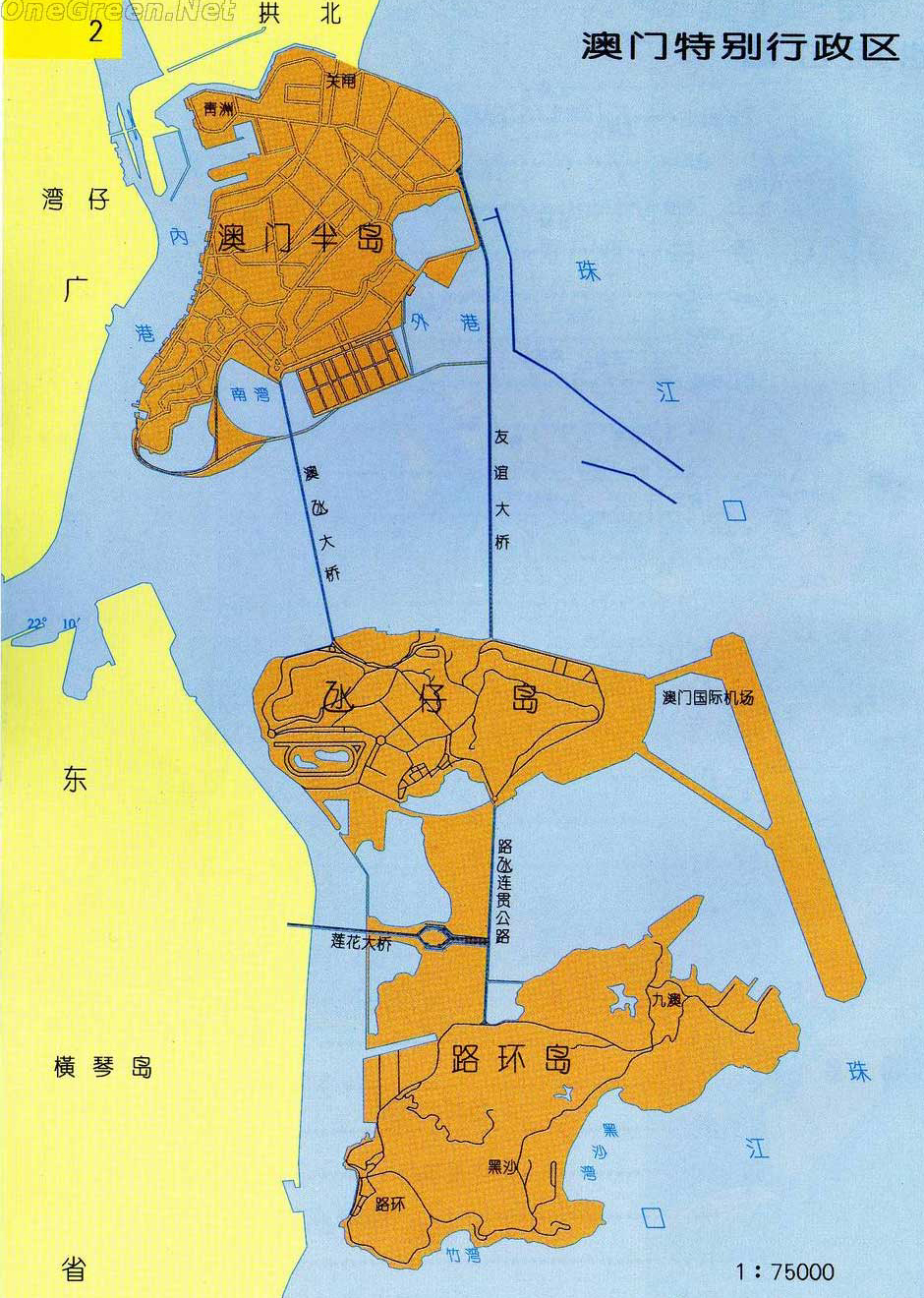 珠海港与澳门以莲花大桥连接,利好一脉相通