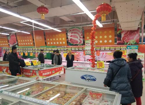 新玛特逛超市,偶遇万隆视察新品推广情况,有这