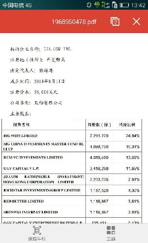 幸亏有人提示,大家看看第一大股东是谁?是不是