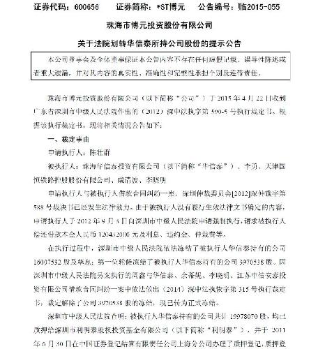 关于诉讼最新消息_*ST国恒(000594)港股吧_东