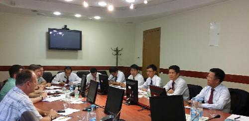 中成股份与白俄罗斯电力公司会谈(附现场照片