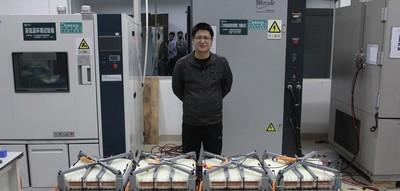 用于插电式混合动力 PHEV 公交大巴的16kwh镍氢电池包高清图片