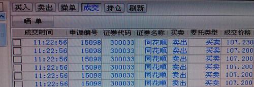 撤底清仓_同花顺(300033)股吧_东方财富网股