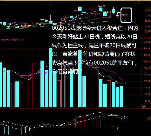 关于002051中工国际我目前的看法,请大家指点