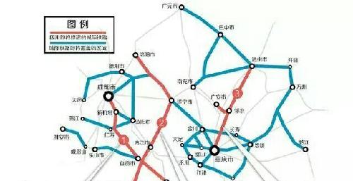 成渝地区5年内将建8条城际铁路 遂宁在规划内 速度围观…… 2015