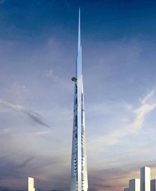 世界上最高的建筑沙特1000米国王大厦动工_