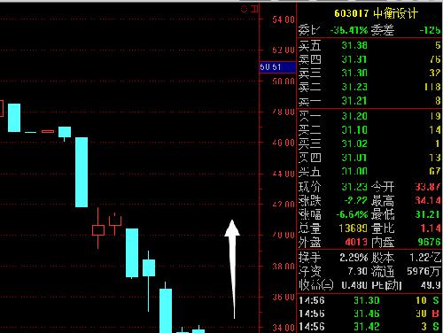 603017价格底的不靠谱!_中衡设计(603017)股