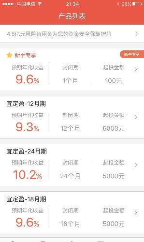 存款利率9.6%,贷款利率也在10%。请问宜人贷