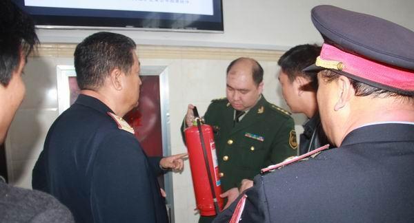 山西宁武消防走进车站促防火护航春运--中国