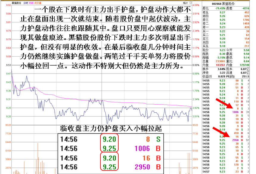 教你如何看清庄家护盘盘口_博客(dcblog)股吧