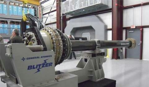 中国曝光新型电磁炮 占领智能弹药高技术制高