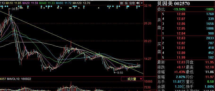 现在破趋势线的股票不多_贝因美(002570)股吧_东方网
