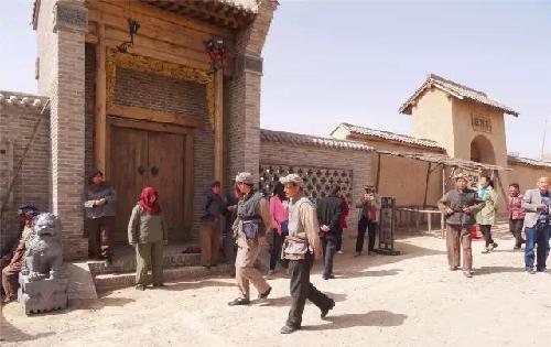 长城兰州影视基地拍摄花絮_长城影视(002071