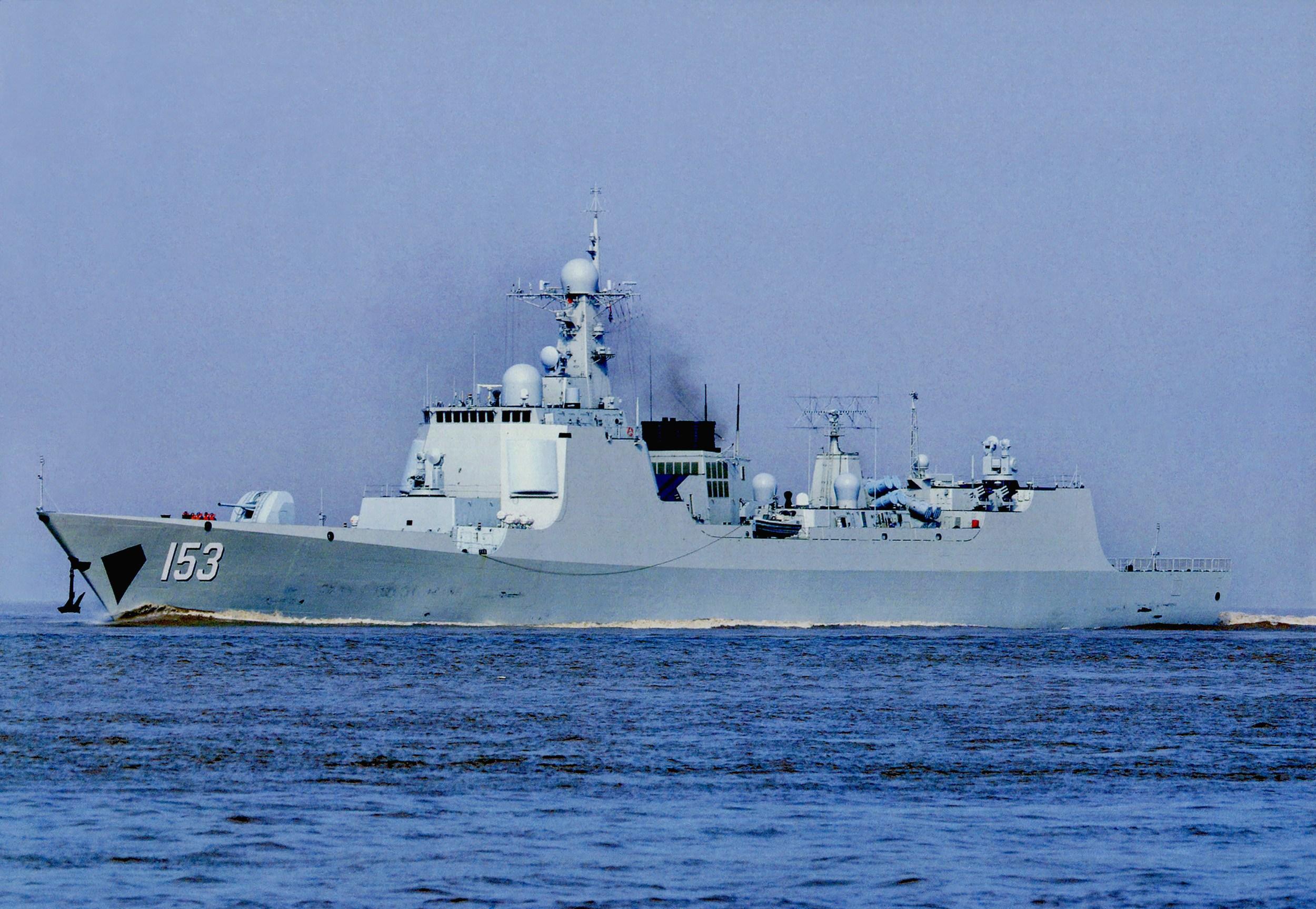 中国第4艘052D神盾舰即将服役部署南海舰队_