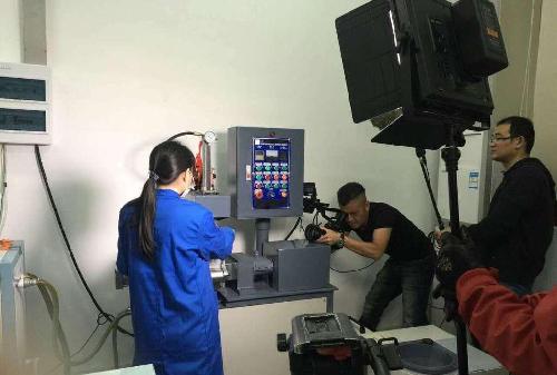 大侯立德影视制作公司参观拍摄宁波墨西科技_