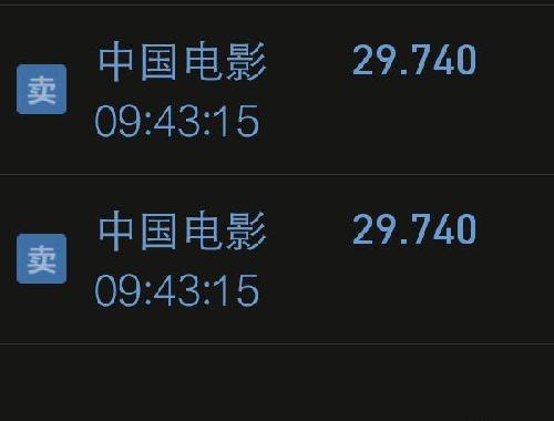 再度减持一半 还四分之一 当底仓_中国电影(60