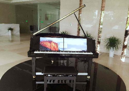 华平的总部大楼和智能钢琴_华平股份(300074