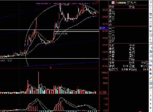 深万科,高位派发筹码进行中,散户慎入!_万科A