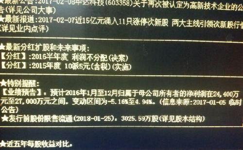 0万,变动区间为-5.16%至4._华达科技(603358)
