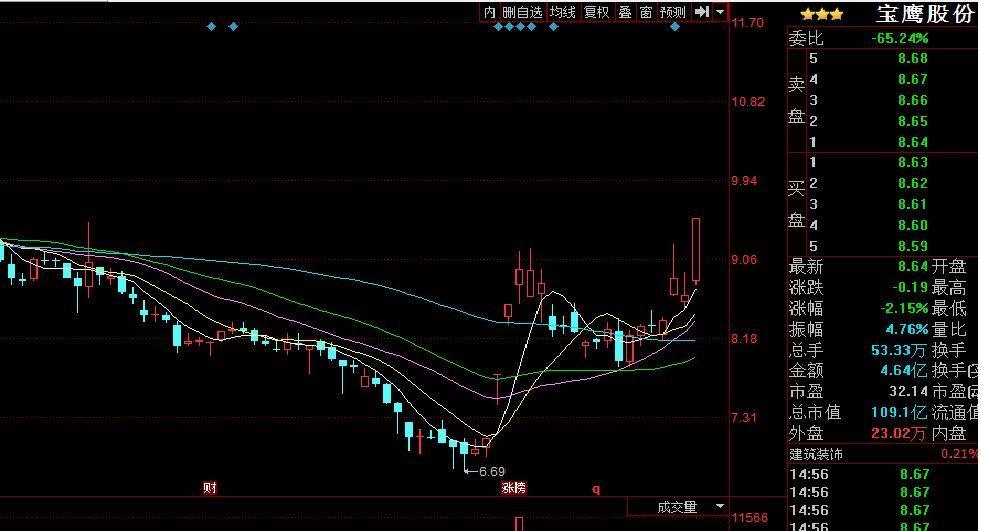 这2天洗的差不多了,下周一直接反包涨停_宝鹰股份(002047)股吧_东方