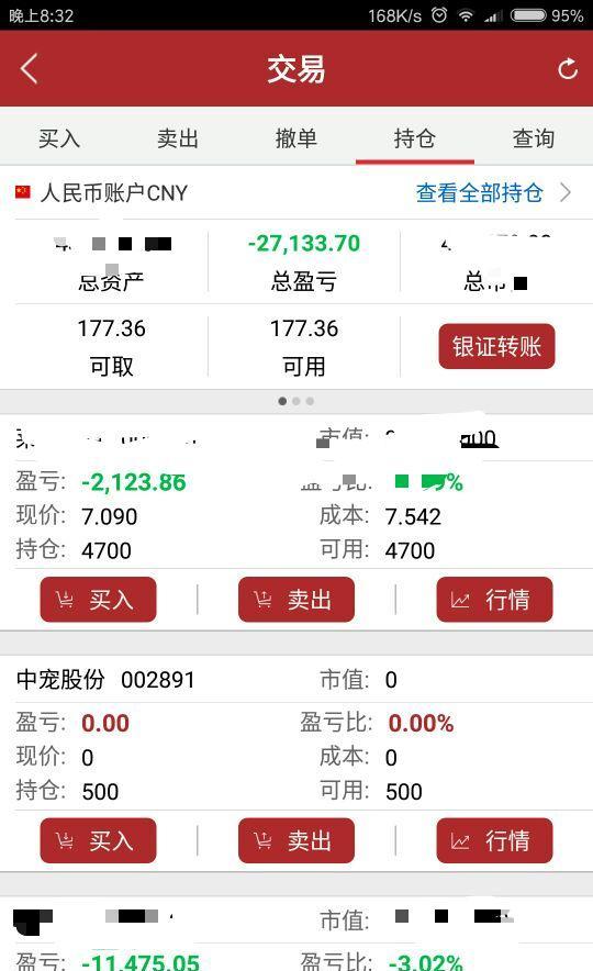 平安证券款已扣,中签500股收到