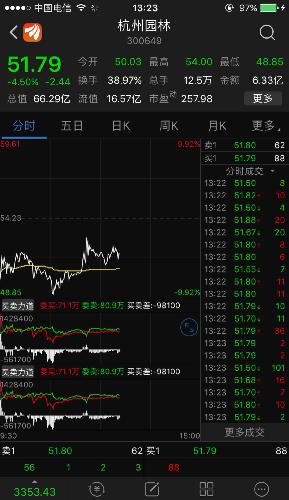 盘面暗语,51.80连续二个11,说上上_杭州园林(3