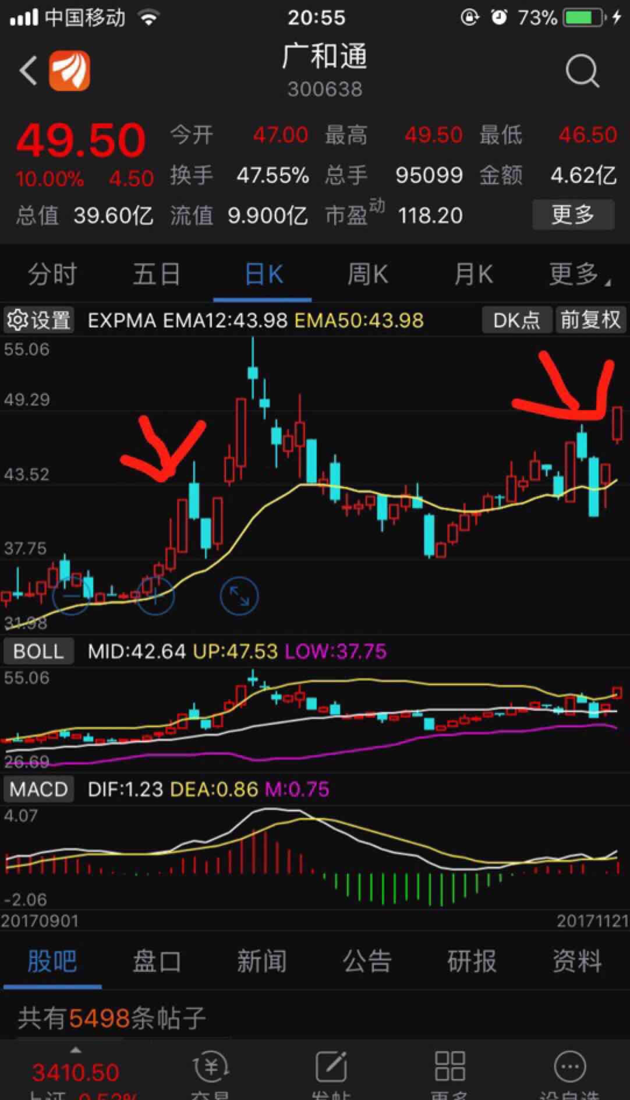 涨停接两根阴棒再接两根大阳?