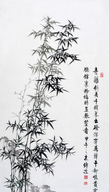 当代擅长画竹子的画家李传波艺术简介及国画竹子作品欣赏