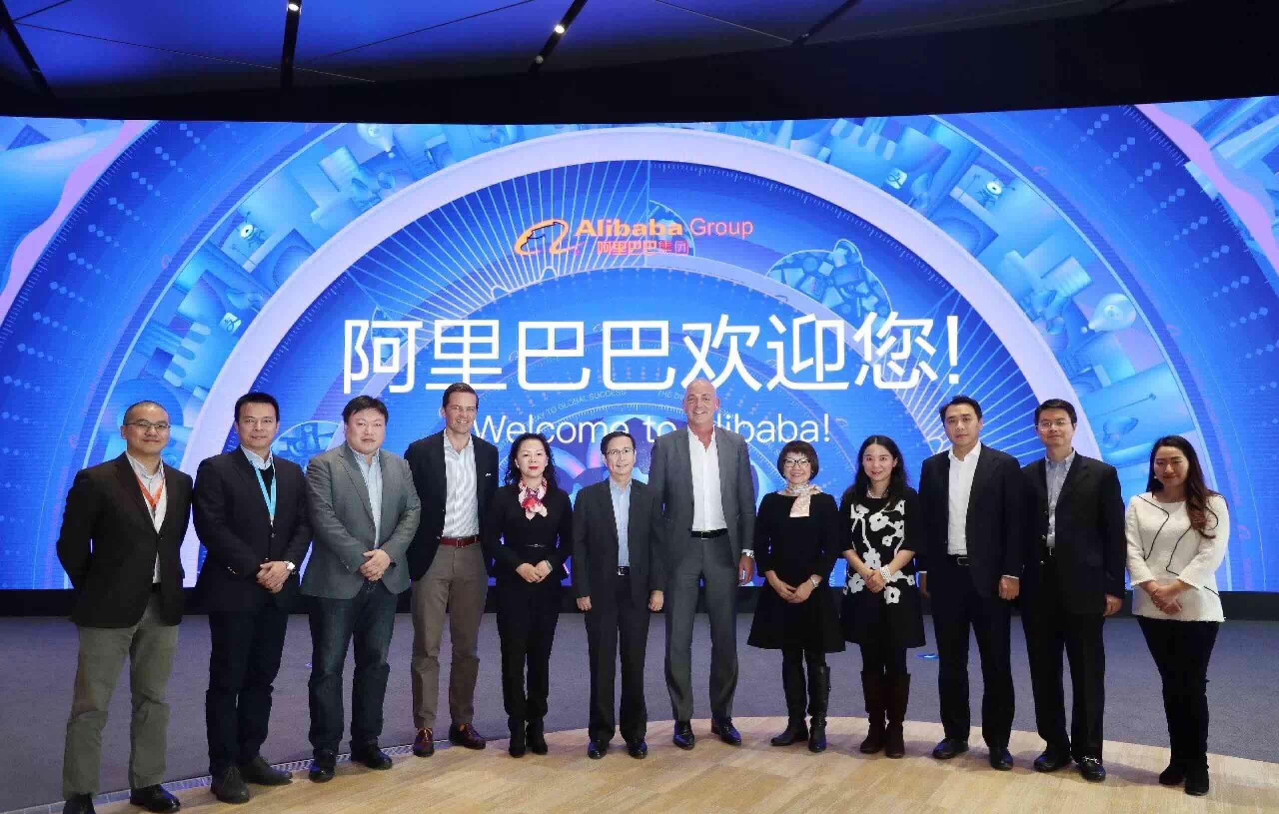 近日,恒天然全球及大中华区的高层与阿里巴巴高层进行
