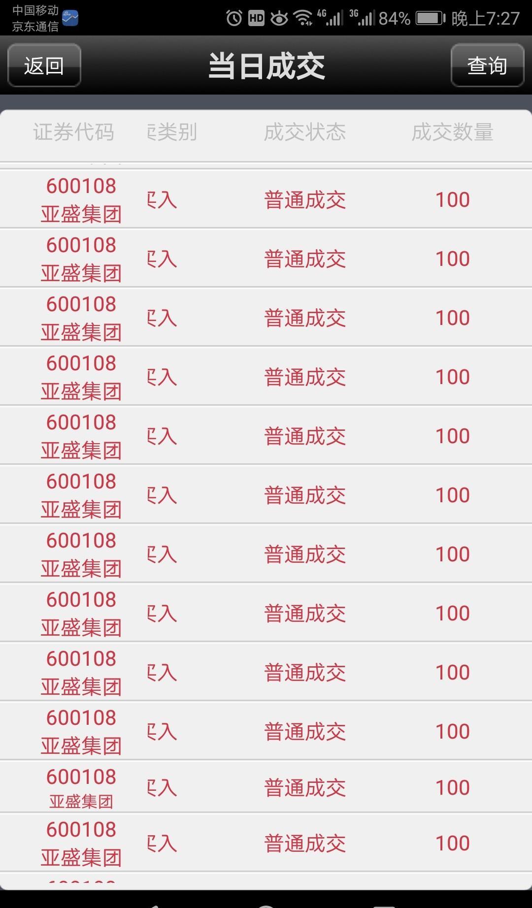 好几页一百股,什么意思吗