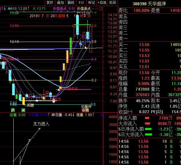 有主力抄底就有大行情_天华超净(300390)股吧_东方网