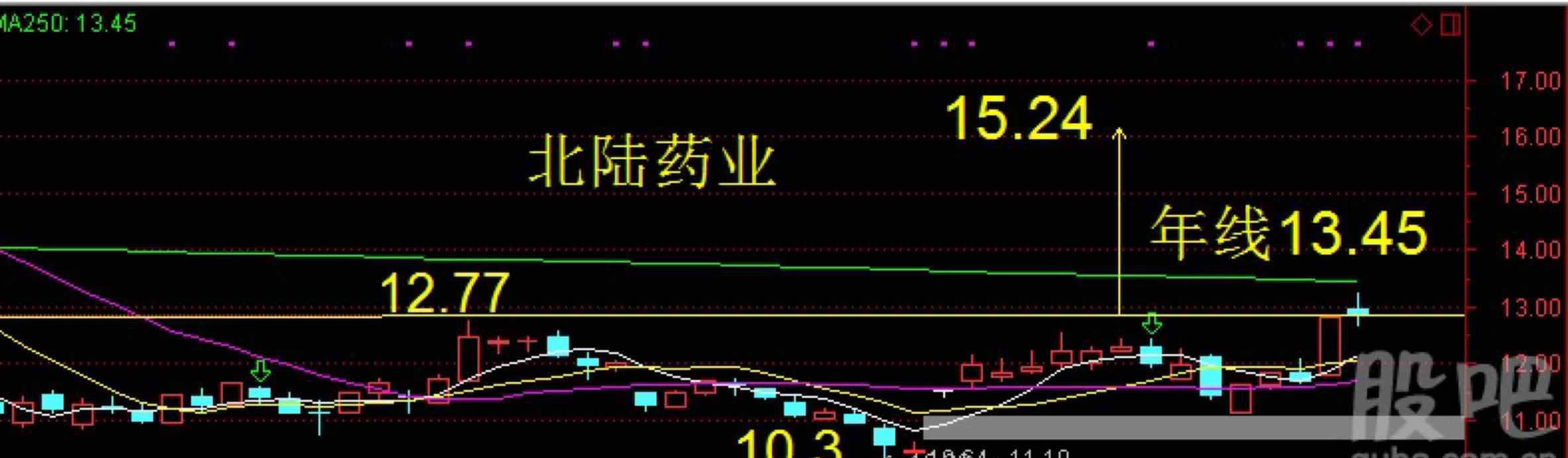 北陆药业——中报10转5 12.77元箱顶突破 北陆药业300016中报净利润增