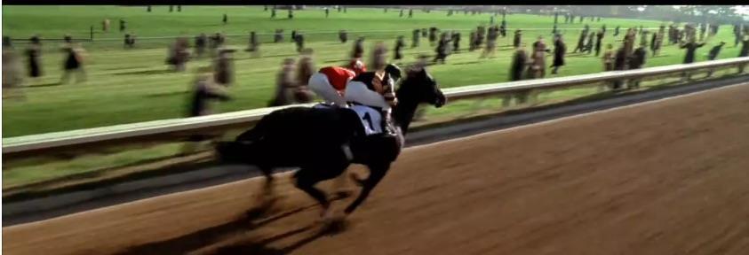 电影《奔腾年代》,赛马场的故事