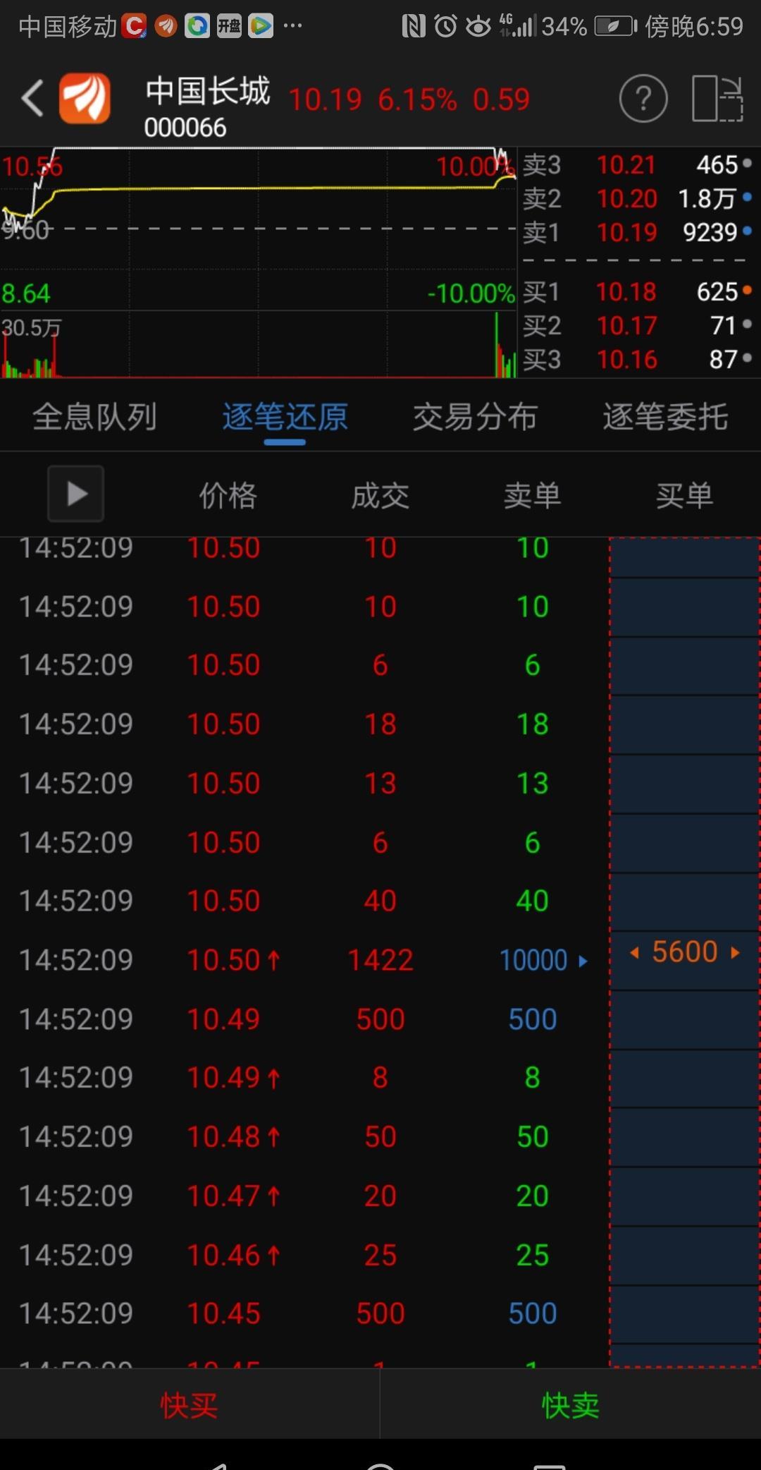 超过了30万手大单砸,有图为证(五)