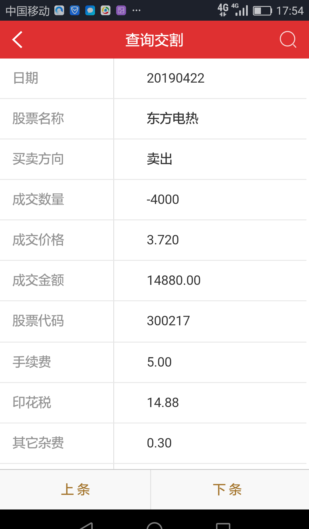 以后会经常发买卖交易截图给有缘份的人看,希望炒股亏