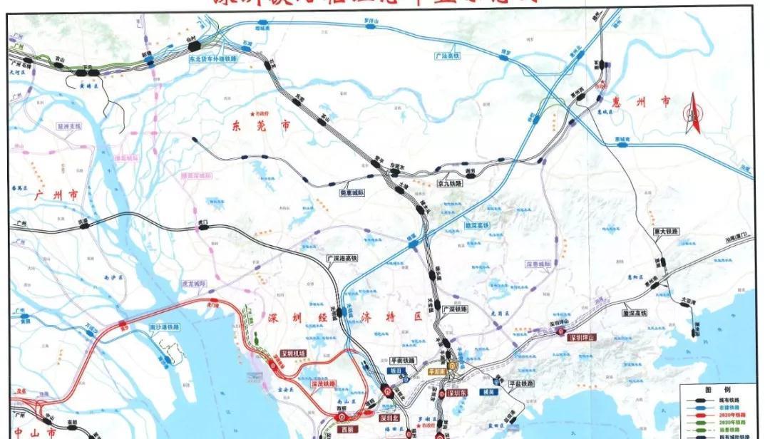 深圳铁路枢纽总图规划(2016-2030)正式获批!