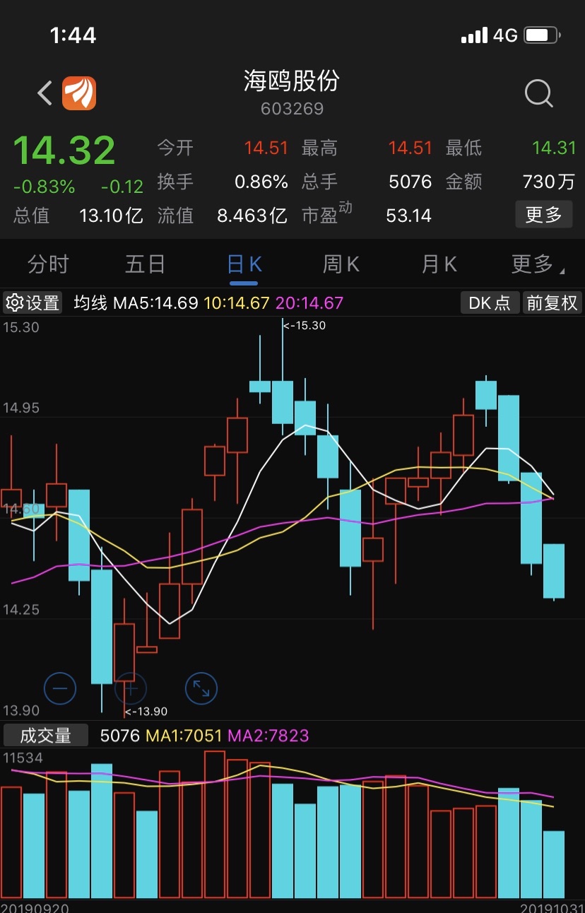 明显弱于大盘,清仓处理_海鸥股份(603269)股吧_东方网