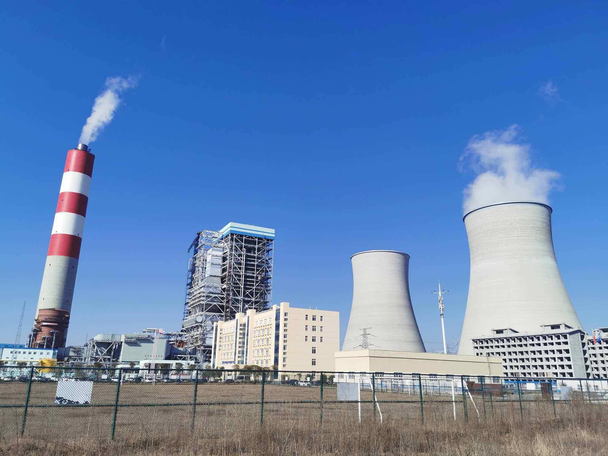12月27日12点48分,永泰能源新建南阳电厂一号1000mw机组首次并网一次