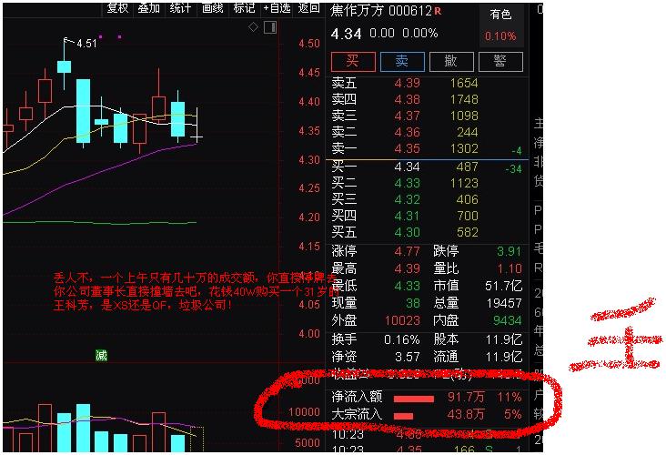 王科芳被公司以年薪40余万挖来任高管兼董秘,三年多过去了,公司股价却