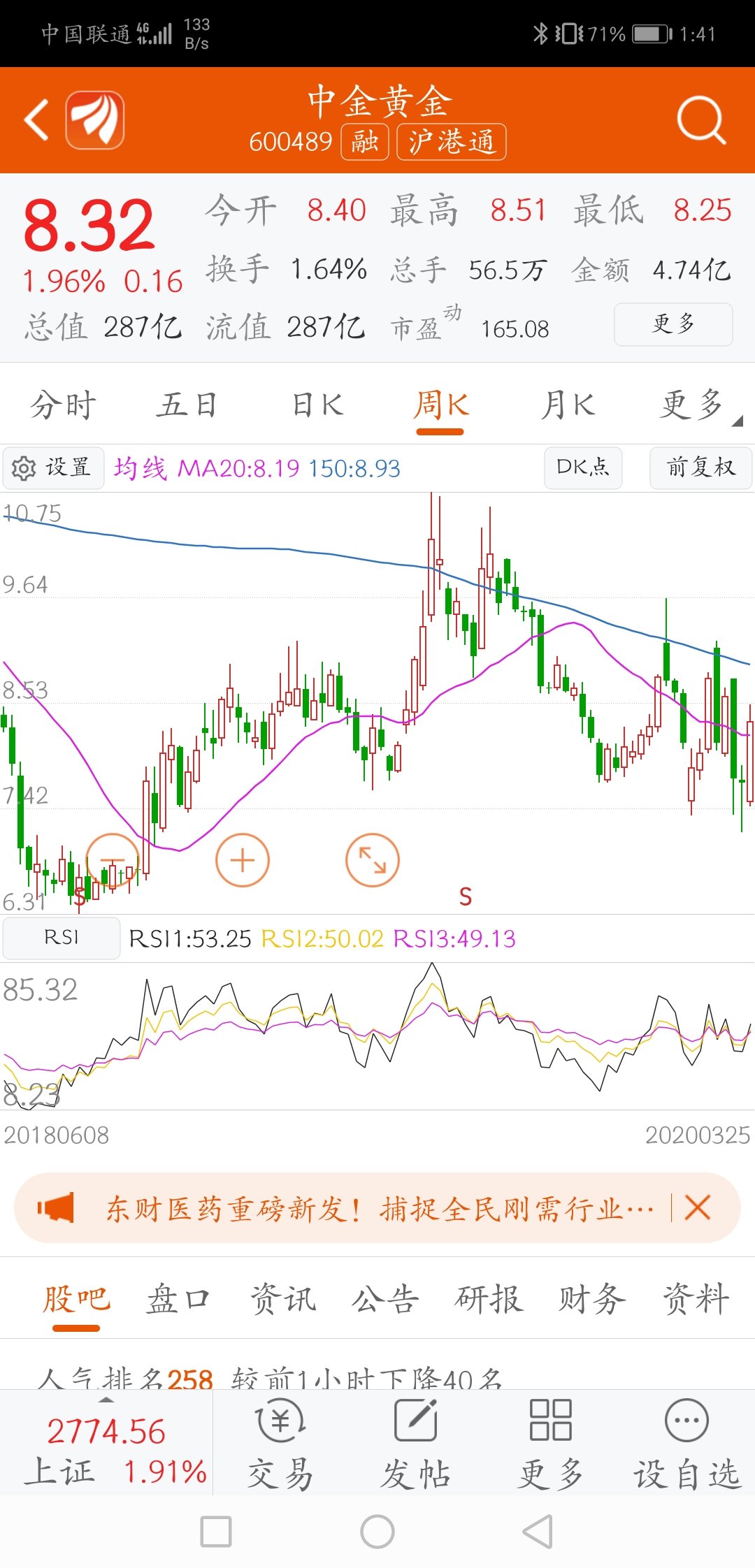 中金黄金吧 正文