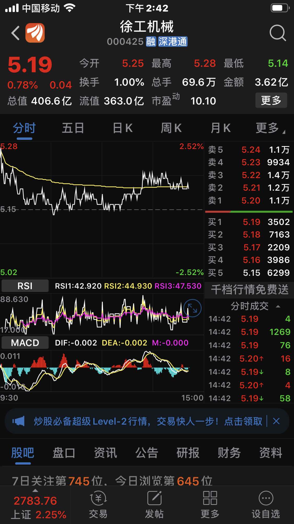 什么意思?泰山压顶_徐工机械(000425)股吧_东方财富网