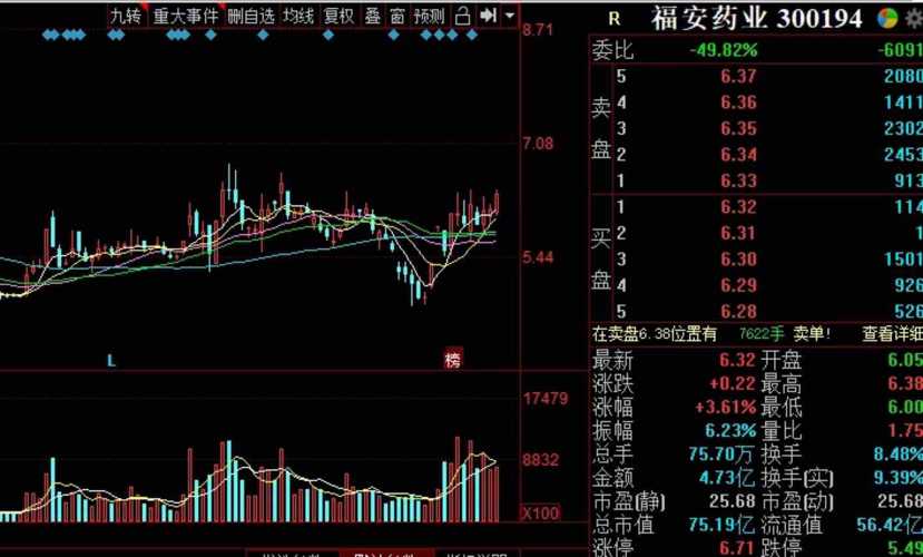 追击一股福安药业(300194)基本分析:公司主要从事化学