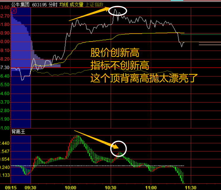 这个高抛漂亮,分时上看背离做t最爽.顶背离抛,底背离吸.