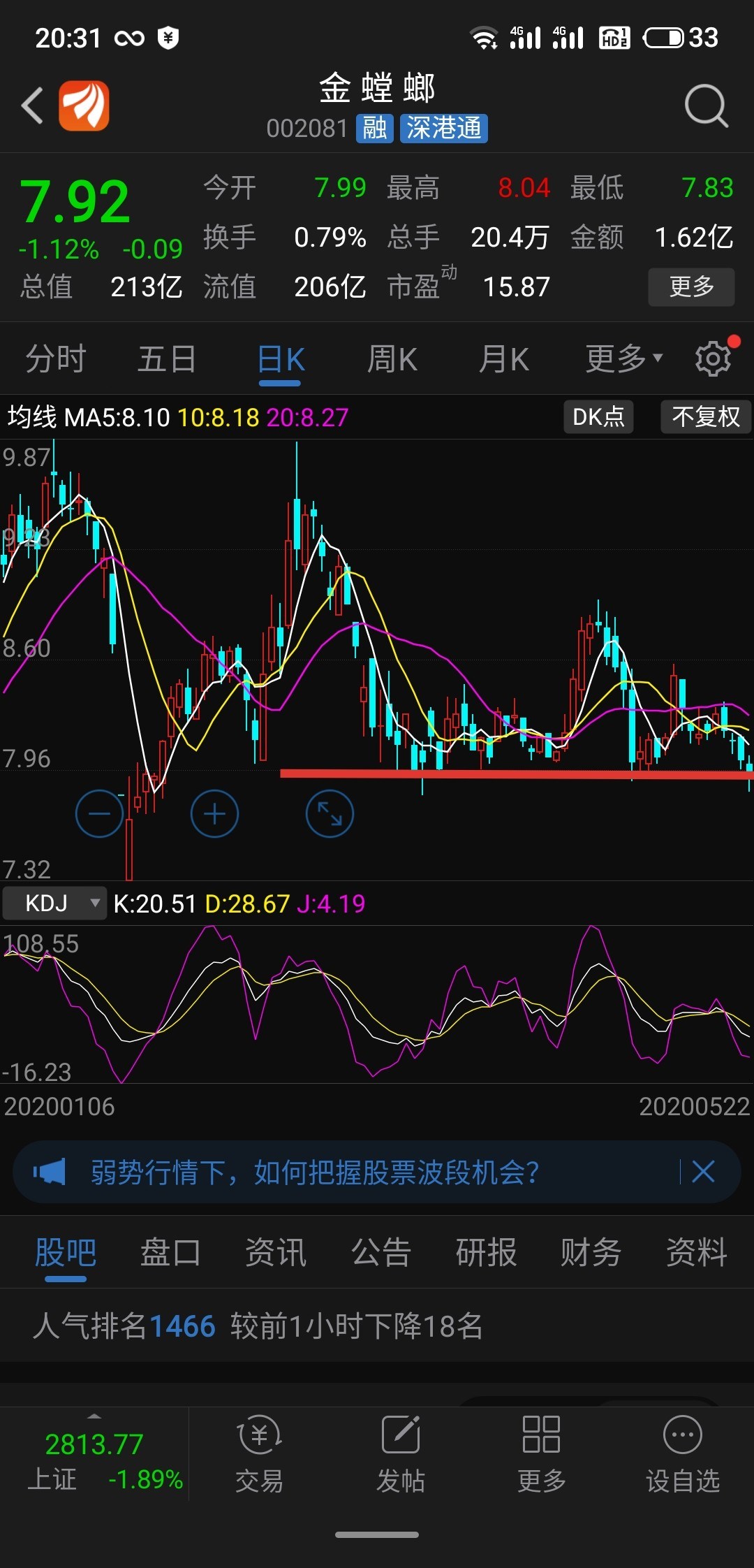 金螳螂(002081)股吧