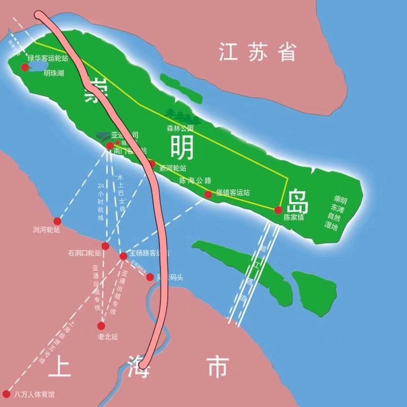 长三角最大机场上海第三机场地址选在南通海安市四甲镇就在崇明岛的